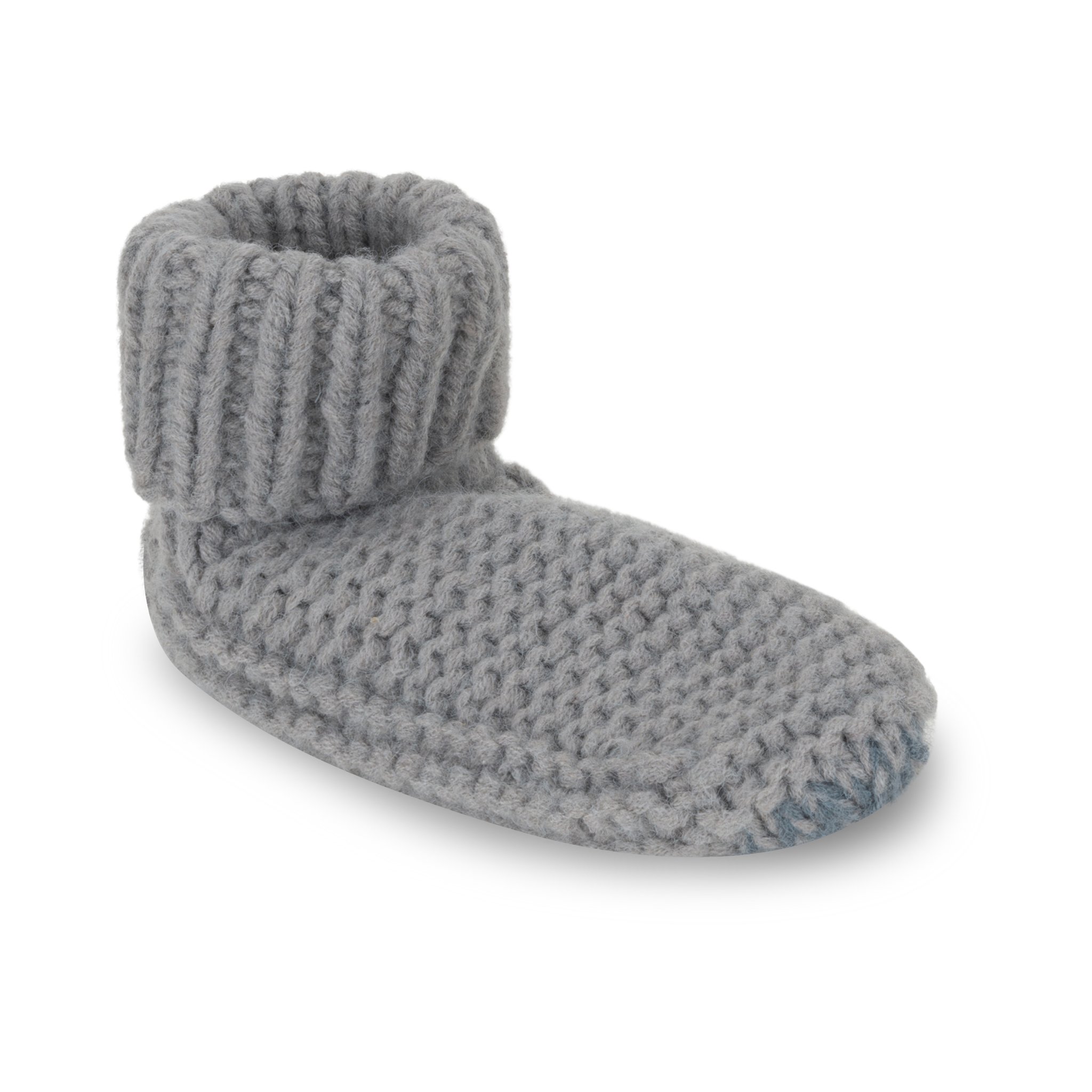 Bottine maille torsadée / semelle antidérapante - L-2741 - Lemon